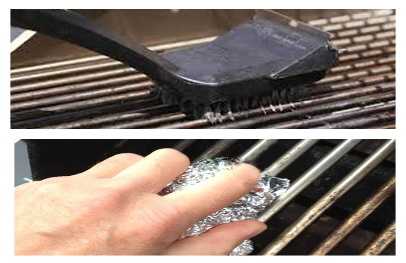 Step 4 Curing a new commercial galvanized park grill